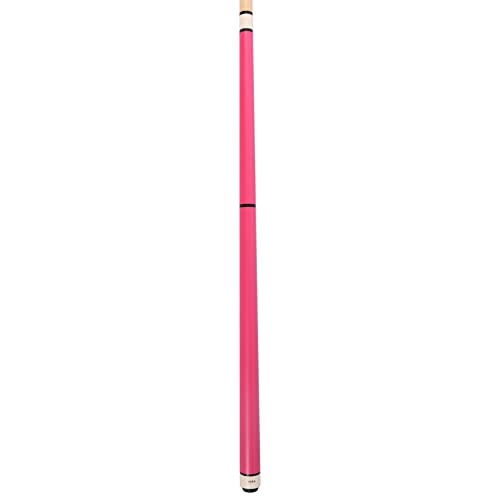 ASKA 25oz Heavy Hitter Matte Jump Break Cue – 3-Piece Jump/Break Pool Cue, 14mm Phenolic Tip & Ferrule, Hard Rock Canadian Maple Shaft, 2 Quick Release Joints, Wrapless Matte Handle, 58" Cue - color: Matte Pink