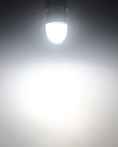 Keiurot GE44 47 756 755 Bulb for Pinball Machine Light Bulb 1893 1895 1847 Bulb BA9S DC 6.3V 6V Led Bulbs, White 10Pack - color: White, size: BA9S