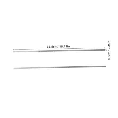 HANABASS Foosball Table Replacement Poles 3-Pack 15.15 Inch Metal Operation Rods for Table Soccer Machine Accessories and Football Repair