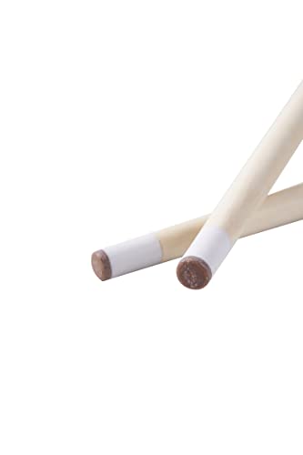 Pool Cue Sticks 48" 58" Wooden Billiard Cues with 13mm Leather Tip 17oz/18oz/19oz Set of 2/4/6/8 Durable Hard Wood 2-Piece Pool Sticks for House & Bar Use Begginers or Professional