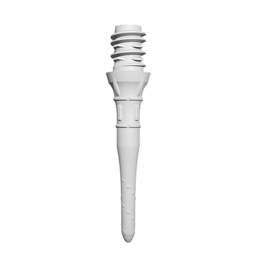 L-style Premium Lippoint - Soft Tip Dart Points - Short Length - color: White