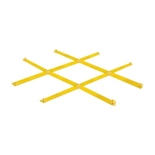 Bag Toss Game Giant Tac Toe Outdoor Toss Game Set Large Throwing Target Game Nylon Feature Suitable for Lawn Parties Outdoor, Yellow A - color: Yellow a