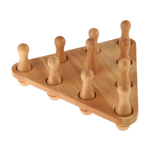 10x Shuffleboard Bowling Pins Indoor Bowling Game for Sports Tabletop Family