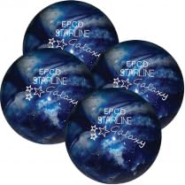Candlepin Starline Galaxy Bowling Balls 4 1/2" 2.6 LBS avalible (Free 4sp Bag Included! Valued at $59.99) - color: Blue
