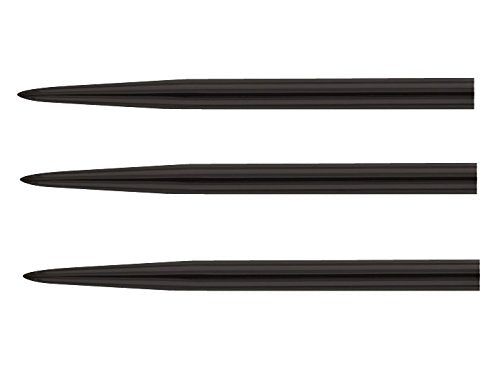 US Darts Steel Black 53mm (2 1/16th) Steel TIP Dart Replacement Points - 5 Sets (15 Points)