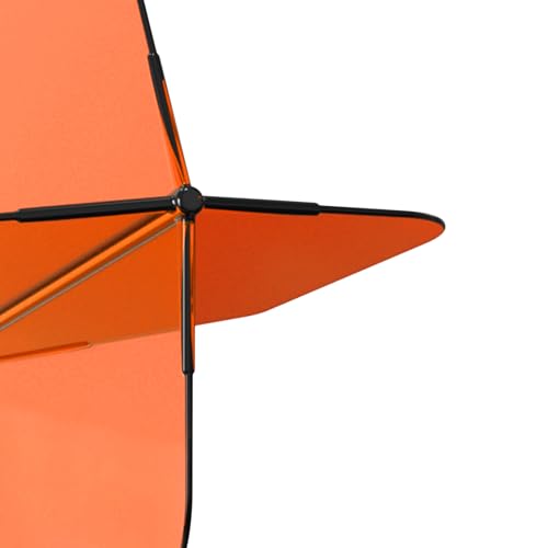 CUESOUL ROST 77 Integrated Dart Shaft and Flight Big Wing Shape,Set of 3 - color: Red with Yellow Logo, size: S-23mm