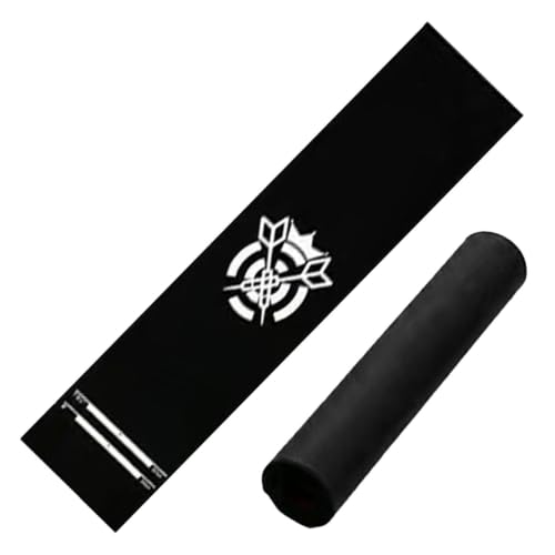 Genérico Darts Mat - Portable with Velvet Throwing Line | Protective Dart Mat | for Residence, Leisure Area, Game Room, Office and Rest Room