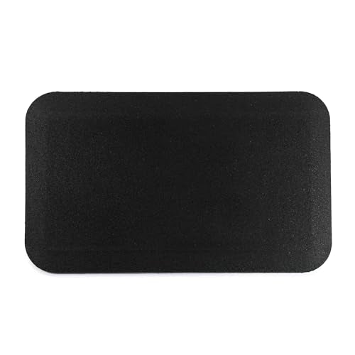 Playsafer Playground Safety Rubber Wearmat for Swingsets and Slides - 1" Thick X 24" W X 40" L (1 Pack, Black) - color: Black, size: 1 Pack (40" L x 24" W x 1" Thick)