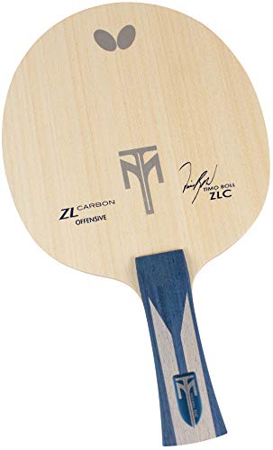 Butterfly Timo Boll ZLC Blade Table Tennis Blade - Professional ZL Carbon Fiber Blade - Available in an, FL, and ST Handle Styles - Made in Japan