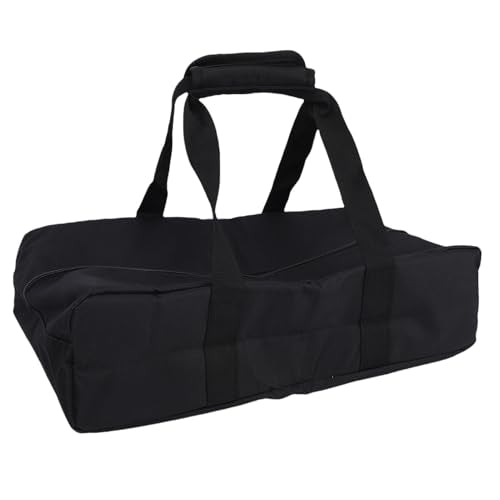 Bocce Set Carry Bag, Bocci Storage Bag with 8 Compartments for 8 Bocce Balls, Oxford Cloth Equipment Bag with Reinforced Handles for Lawn Beach Yard Outdoor