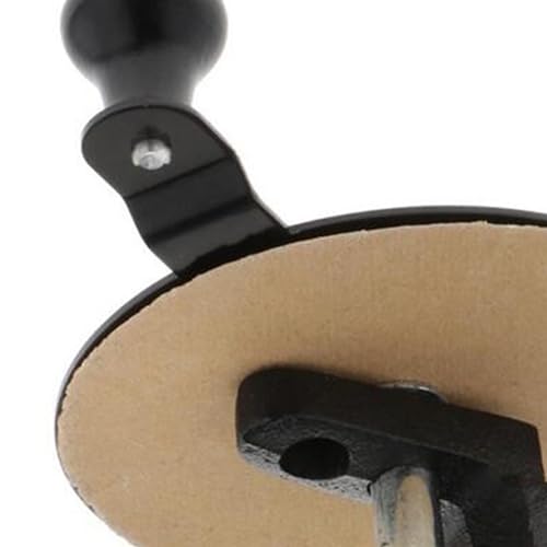 Generic Billiard Pool Cue Tip Sander Pool Cue Tip Clamp Cue Tip Shaper Tool Cue Tip Fastener, 10cm, Black