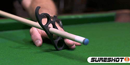 Sureshot Billiard Mechanical Bridge for Billiards, Hand Held Pool Bridge, Billiards Pool Cue Accessory, The First Ever Handheld Snooker Accessory That Perfects Every Shot!