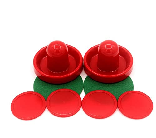 8 Pcs Air Air Hockey Paddle Pusher Puck Replacement Mini Slider Pusher Multi Game Table Replacement Accessories
