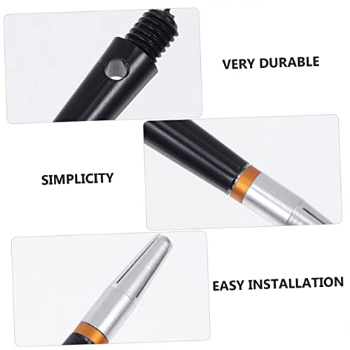 6pcs Darts Accessories Toys Rotary Shafts Aluminum Stems for Soft Tip Dart Shafts