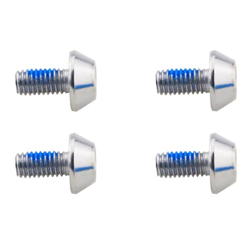 MEETOOT 2Sets Adapted for Micro Scooters Rockers Trolleys Wheelchairs Folding Tables and Chairs Repair 24 to 120mm M8 Replacement Screw Kit for Roller Skates Furniture and Luggage