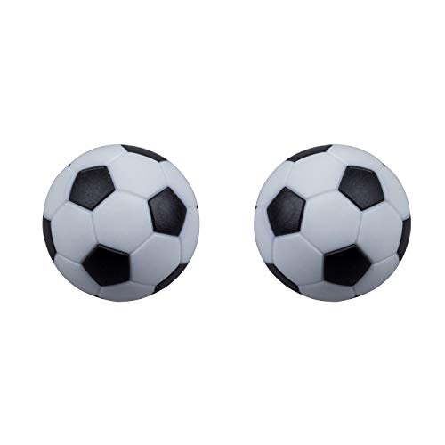 Hathaway Amherst Foosball Table Adult Size - 48-in Foosball Table for Adults & Kids with 2 Foosball Balls & ABS Molded Players - Complete Soccer Table Game Set for Family Game Rooms & More - Light Oak