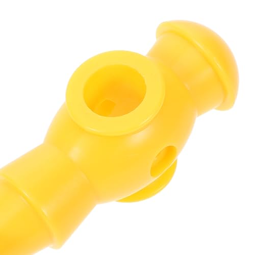 VANZACK 4pcs Foosball Men Soccer Player Set Foosball Players Plastic Replacement Parts for Football Table Fun Game Toys Yellow