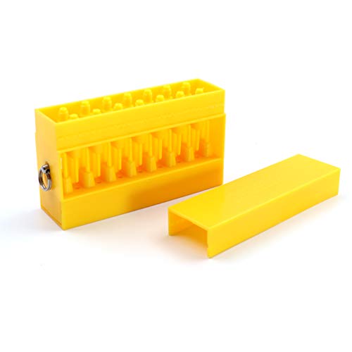 CUESOUL Touch-Point Soft Dart Tip Point with Touch Dart Case Tool for Dart Tip Replacement and Dart Tip Remove - color: Yellow