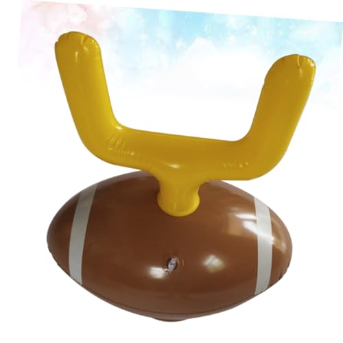 NOLITOY Inflatable Ring Toss Hat Fun Throwing Game for Adults PVC Material Easy Inflate and Fold Outdoor and Indoor Educational Plaything to Enhance Motor Skills and Coordination