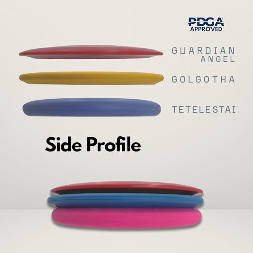 True Par 3 Disc Golf Set | Disc Golf Putter, Midrange, and Distance Driver | Beginner Friendly Disc Golf Set for New to Advanced Players | Colors Will Vary | 170-181g