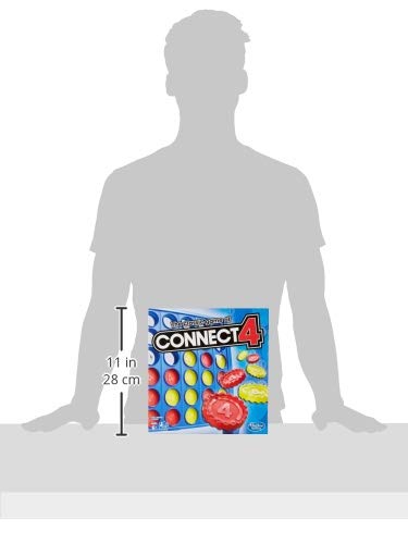 Hasbro Gaming Connect 4 Classic Grid, 4 in a Row Game, Strategy Board Games for Kids, 2 Players for Family and Kids, Easter Gifts for Boys and Girls, Ages 6+ - size: ONE SIZE