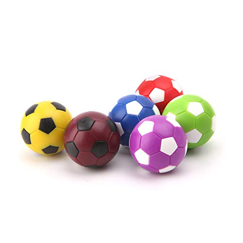 2 Pack Miniature Foosball Balls Replacements Table Soccer Balls 36mm Soccer Foosalls Regular Size Foosball Set of 2