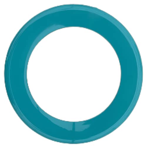 Discet Blank Ring Flyers - Pack of 3 - Choose from 13 Colors, Advanced Aerodynamics for Graceful and Effortless Flight - color: Teal