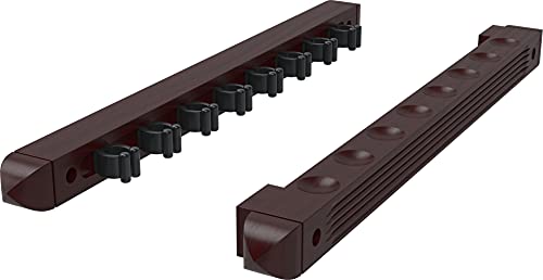 Fat Cat 2-Piece Wall Mounted Hardwood Billiard/Pool Cue Rack,