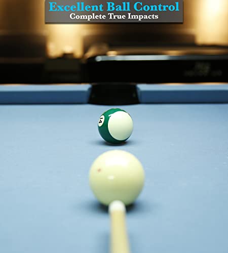 JAPER BEES Billiard Ball/Pool Ball Set Complete 16balls 2-1/4" Regulation Size&Weight Resin Ball - style: Deluxe Standard