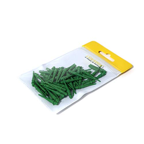 CUESOUL Touch-Point Soft Dart Tip Point with Touch Dart Case Tool for Dart Tip Replacement and Dart Tip Remove - color: Green