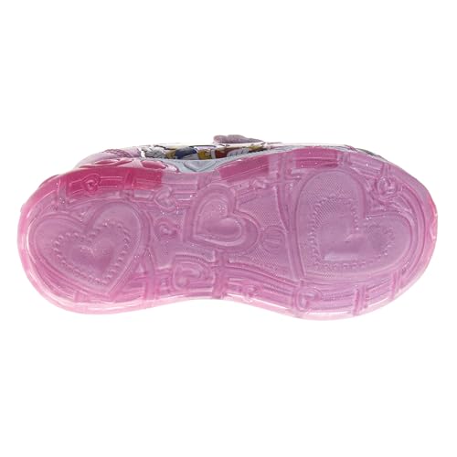 Josmo Kids Sonic the Hedgehog Sneakers LED Light Up Shoe (Toddler/Little Kid) - color: Pink, size: 13 Little Kid