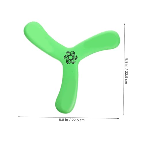Yardwe 2pcs Soft Flying Toy for Boy -Resistant Boomerang Outdoor Sports Equipment for Family Fun at Parks and Beaches Encourages Active Play and Coordination