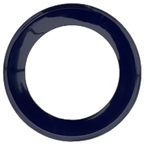 Discet Blank Ring Flyers - Pack of 3 - Choose from 13 Colors, Advanced Aerodynamics for Graceful and Effortless Flight - color: Dark Blue