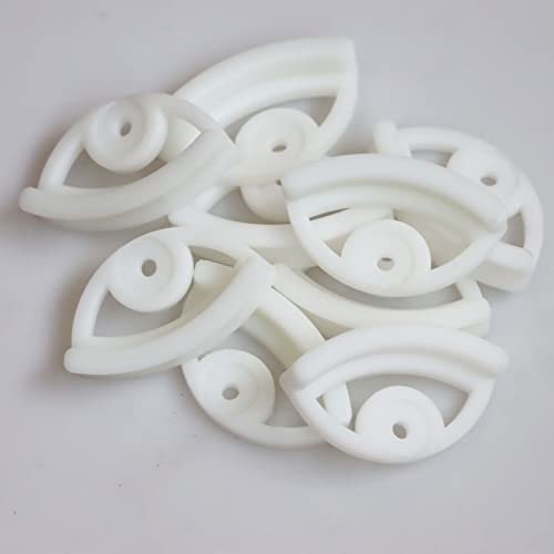 PIAOLGYI Disc Golf Mounts Display Holder Hanger Accessory Compatible with Disc Dolf Discs,10 PCS - color: white