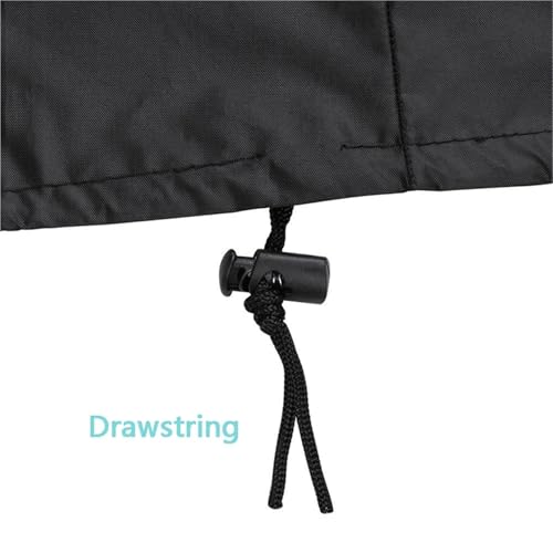 Waterproof Billiard Table Dust Cover Protector Furniture Black Accessories(245x140x20cm) - size: 245x140x20cm