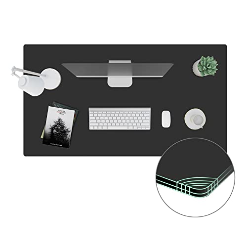 SANODESK Universal Tabletop 40"x24"x1" Thickness One-Piece Table Top Rectangular Particle Board for Standing Desk and Home Office Countertop DIY,Black Desk Top - color: Black, size: 40*24*1 Inch