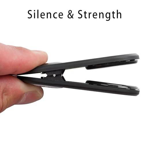 Silent Chalk Holder,Billiards Magnetic Square & Round Pool Cue Chalk Holder,Pool Cue Chalk Holder - color: Black