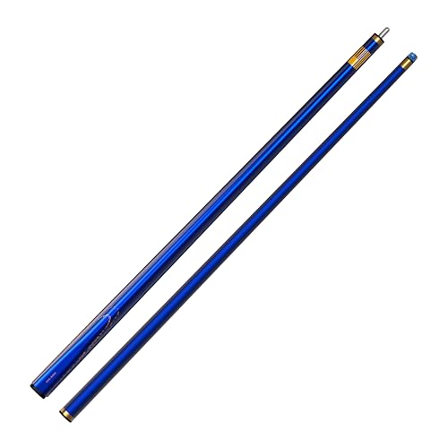 Cue-King Premier Pool Cue 58" 20oz 2 Piece with 9.5mm Premium Tip and Leather Case, Pool Stick, Cue Stick, Billiard Cue Stick, Taco De Billar, Pool Table Stick, Billiard Stick