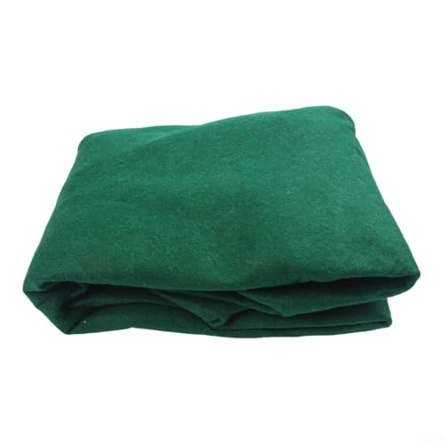 Round Felt Table 36-48 Inch Tables, Elastic Gaming Mat with Cashmere Texture, Waterproof Tablecloth Poker Board Games, Green(Green) - color: Green