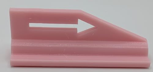 Disc Golf Next Tee Arrow, Marker, Flag, Discgolf Target Flag, Direction Arrow, Next Hole Marker, Set of 18 - color: Pink
