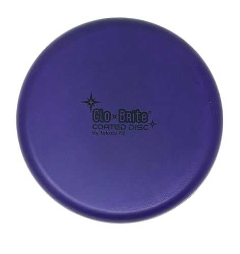 Glo-Bright Coated Foam Frisbee Flying Discs for Ages 12 Through Adult (Set of 6)
