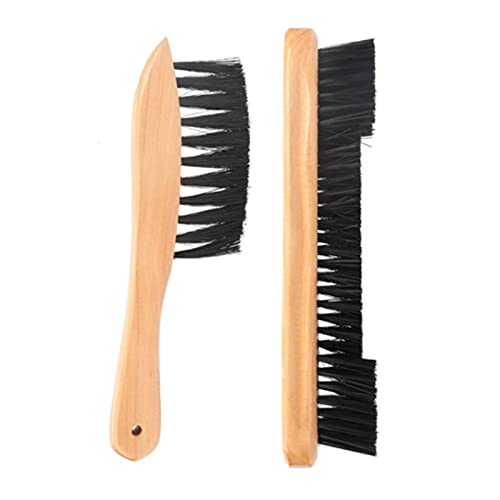 Pool Table Brush, 2pcs Billiard Rail Brush Set for Felt Wood and Fabrics Snooker Cleaner Cleaning Tools Accessory for Billiards