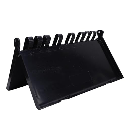 Dioche 4 Digit Flip Scoreboard Portable Tabletop Score Keeper for Table Tennis, Badminton & Sports Cardboard Tally with Secure Compact Folding Design