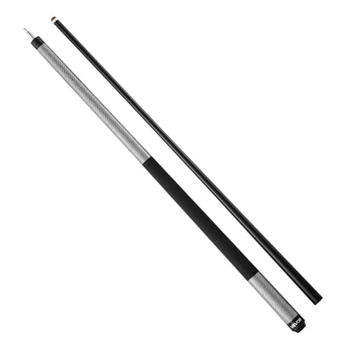 VEVOR Pool Cue, Pool Stick, 58 inch Billiard Pools Cue Stick with Multi-Layer Tip & ABS Connection Ring, Cues Sticks for Professional Pool Table, Bar, Home, Office - style: 1 Piece Pool Stick