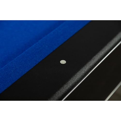 Hathaway Hustler Tournament Pool Table – Includes Cue Sticks, Billiard Balls, Automatic Ball Return – Perfect for Competitive Players and Family Games Room - size: 8-Feet