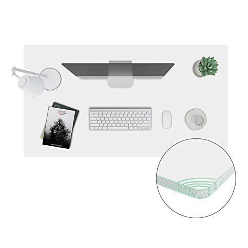 SANODESK Universal Tabletop 48"x30"x1" Thickness One-Piece Table Top Rectangular Particle Board for Standing Desk and Home Office Countertop DIY,White Desk Top - color: White, size: 48*30*1 Inch