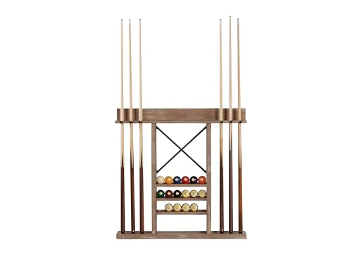 Empire USA Nixon Billiards - Hunter Wall Rack for Hunter Table - (Weathered Natural) - color: Weathered Natural