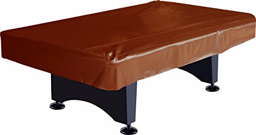Imperial Midnight Matte Black Naugahyde Billiard Pool Table Cover - color: Brown
