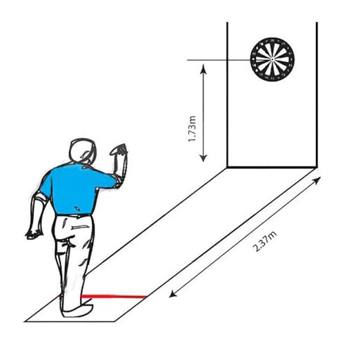 Automatic Scoring Electronic Dart Board, Professional Digital Dartboard Suitable for 1-8 Players, with 6 Soft Tips Darts, 18 Games/159 Ways to Play, LCD Digital Display, for Bar
