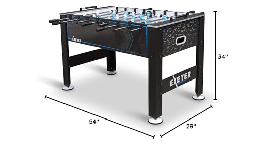 EastPoint Sports 60-Inch Official Competition Size Foosball Table - Foosball Game Table and Foosball Ball Set Complete with Quick-Connect Rods and Bead Scoring